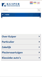 Mobile Screenshot of kuiperverzekeringen.nl